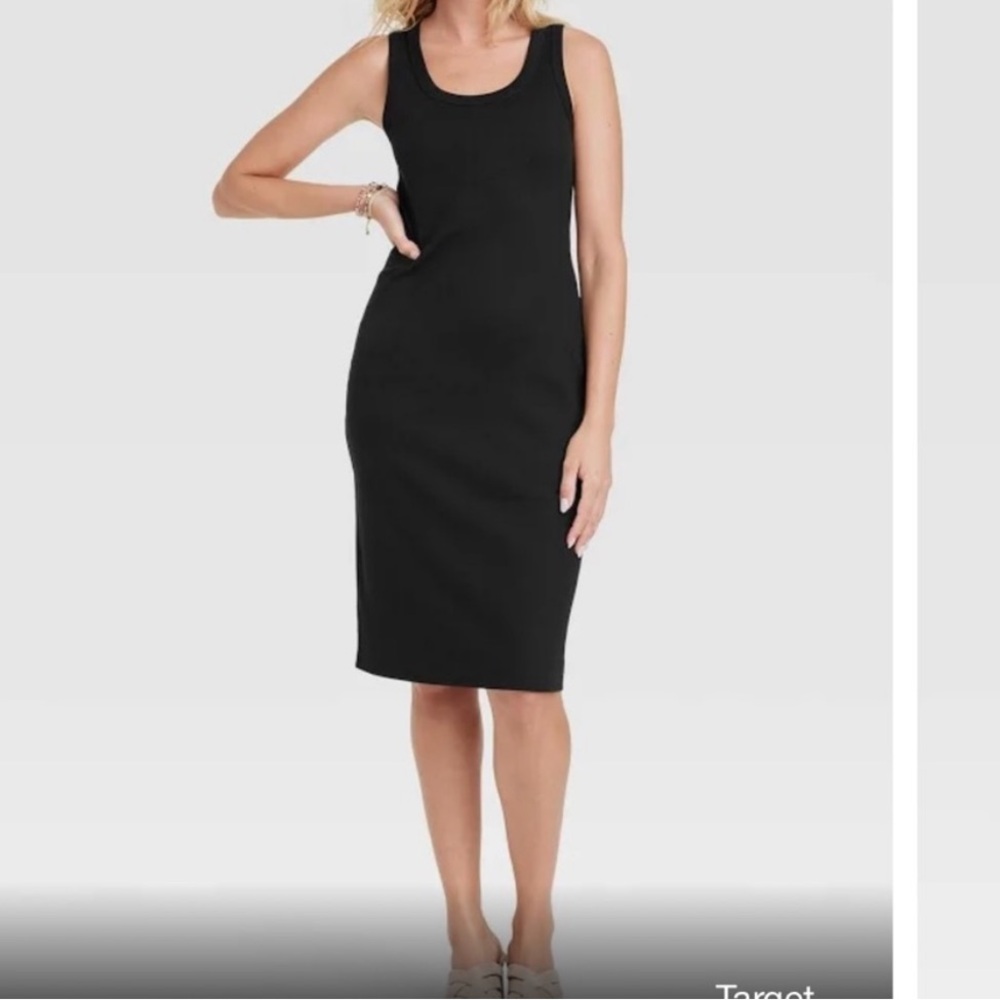 Universal Thread black midi dress
